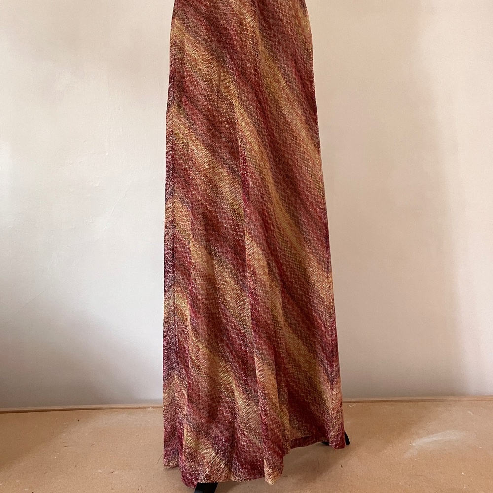 VINTAGE MISSONI RUNWAY MAXI DRESS - Picture 7 of 16